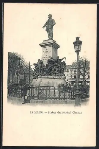 AK Le Mans, Statue du général Chanzy