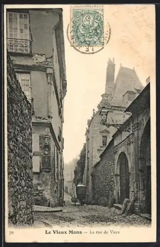 AK Le Mans, Le Vieux Mans, La rue de Vaux