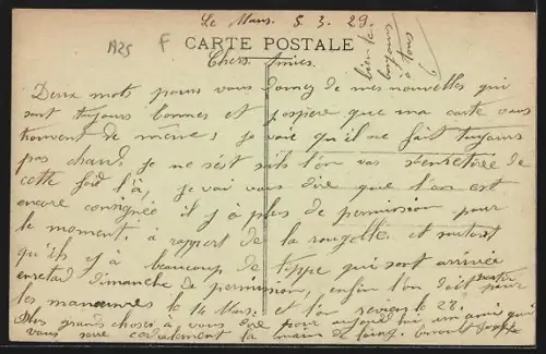 AK Mamers, La Rue Gambetta