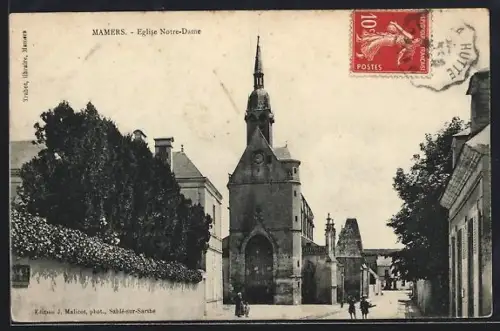 AK Mamers, Église Notre-Dame