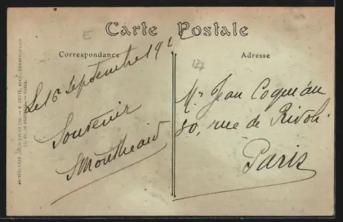 AK Mamers, La Rue du Fort