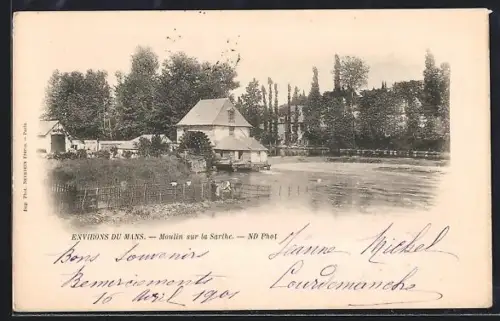AK Le Mans, Moulin sur la Sarthe