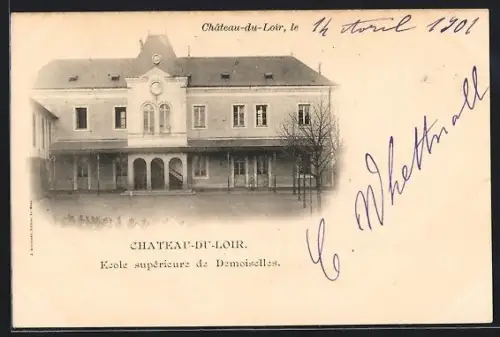 AK Château-du-Loir, École supérieure de Demoiselles