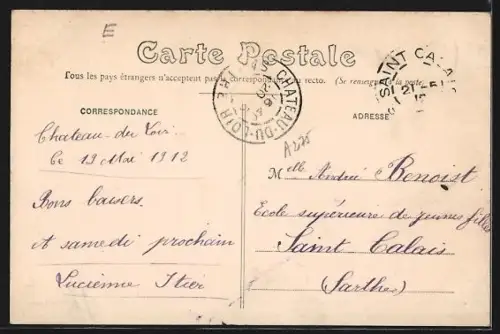 AK Château-du-Loir /Sarthe, École Supérieure de Jeunes Filles