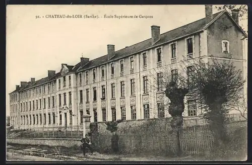 AK Château-du-Loir /Sarthe, École Supérieure de Garcons
