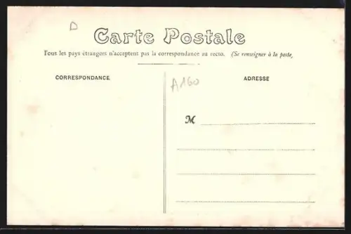 AK Château-du-Loir /Sarthe, Le Grand-Perret et son allée arborée