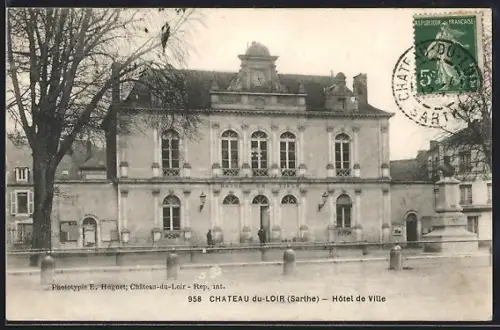 AK Château-du-Loir /Sarthe, Hôtel de Ville