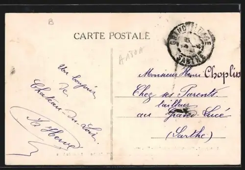 AK Château-du-Loir /Sarthe, Hôtel de Ville