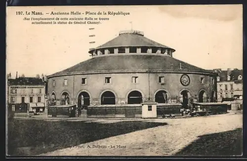 AK Le Mans, Ancienne Halle, Place de la République