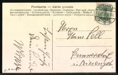 AK Graf Zeppelin mit seinem lenkbaren Luftschiff