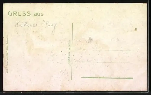 AK Der Luftkreuzer in voller Fahrt, Zeppelin