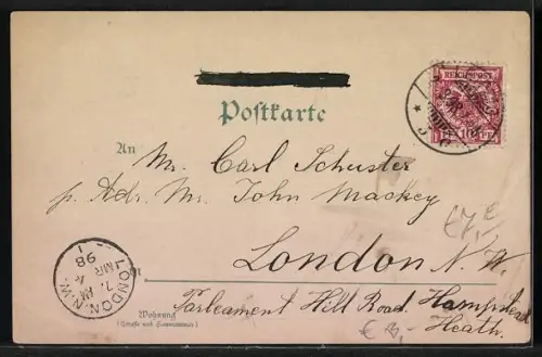 AK Kleiner Junge fährt mit einem Fahrrad