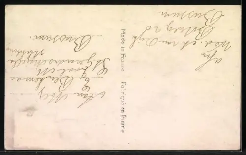 AK Kleines Mädchen in der Gondel von einem Zeppelin