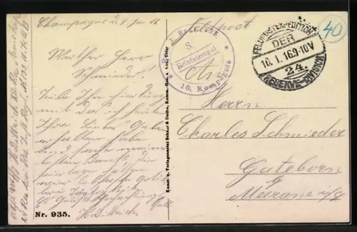 AK Rethel, Französisches Luftschiff Alsace am 2.10.1915 bei Rethel abgeschossen, Zeppelin