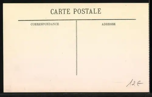 AK Le Lieutenant Camerman sur Biplan Farman, Flugzeug