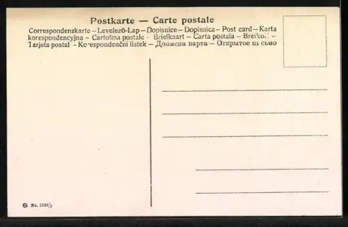 AK Aufstieg des lenkbaren Zeppelin`schen Luftschiffes