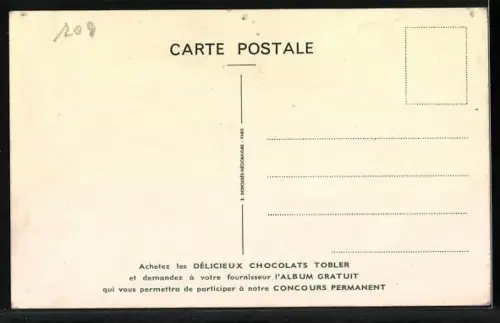 AK Aston-Martin D. B. Mark III am Hafen, Reklame