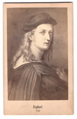 Fotografie Portrait des Malers Raphael