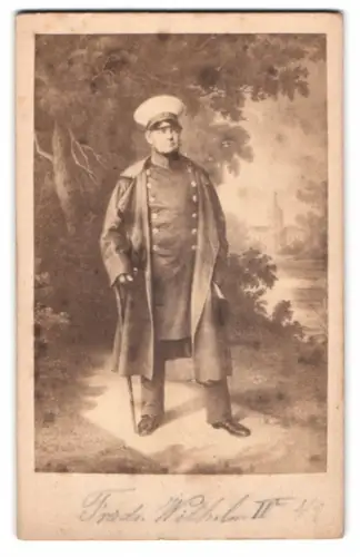 Fotografie Portrait König Friedrich Wilhelm IV. von Preussen