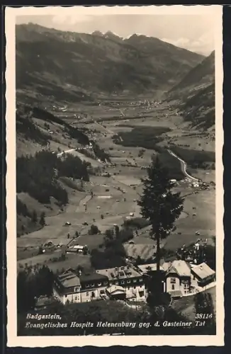 AK Badgastein, Evangelisches Hospiz Helenenberg gegen das Gasteiner Tal