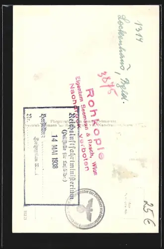 AK Lockenhaus /Bgld., Teilansicht, Fliegeraufnahme