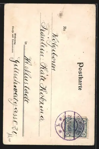 AK Wien, Pfarrkirche zu Mariahilf mit Haydn-Denkmal