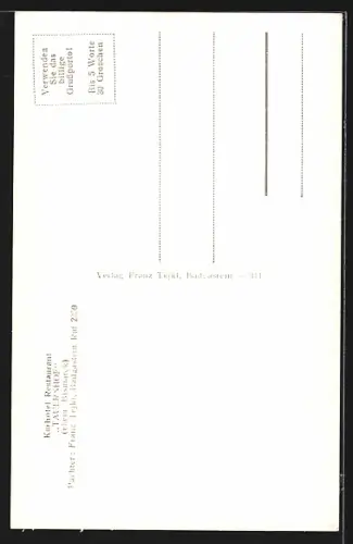 AK Badgastein, Kurhotel Restaurant Tauernhog