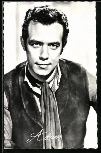 AK Adam im karierten Hemd mit Weste, Bonanza