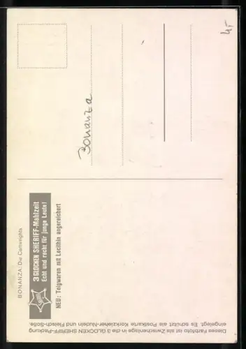 AK Die Cartwrights treiben ihre Herde durch die Prärie, Bonanza