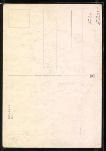 AK Bonanza, Ben Cartwright auf seinem Pferd, Lorne Greene