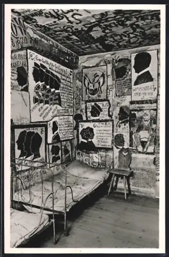 AK Heidelberg, Historischer Studentenkarzer Villa Trall in der Universität