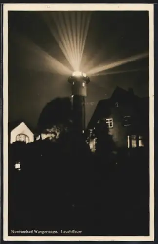 AK Wangerooge, Leuchtfeuer am Leuchtturm
