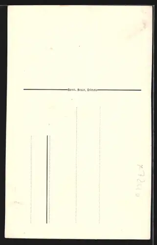 AK Grimma, Denkmal für die im Weltkriege Gefallenen des ehem. 2. Königl. Sächs. Husaren-Regiments Nr. 19