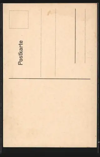 Künstler-AK Breisach a. Rh., Blick auf den Hagenbachturm