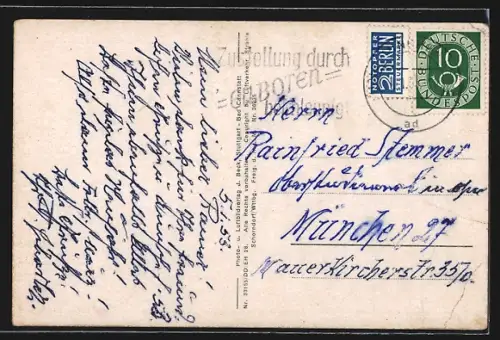 AK Nieder-Aschau i. Chiemgau, Ortsansicht vom Flugzeug aus