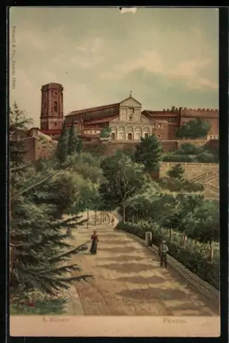 Lithographie Firenze, S. Miniato