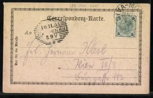 AK Arco, Ortsansicht aus der Vogelschau