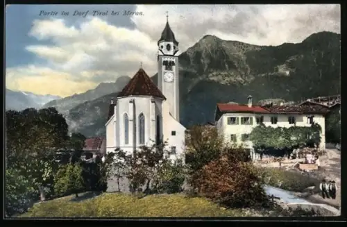 AK Tirol, Partie an der Kirche