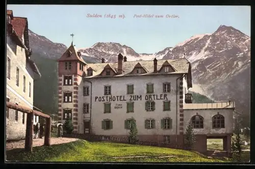 AK Sulden, Das Post-Hotel zum Ortler