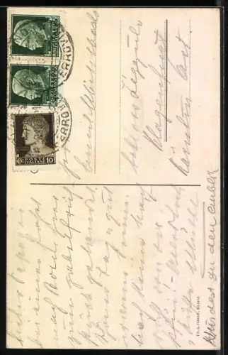 Künstler-AK Bolzano, Ca` de Bezzi, Batzenhäusl