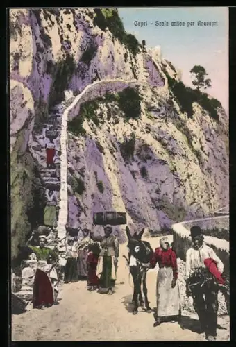 AK Capri, Scala antica per Anacapri
