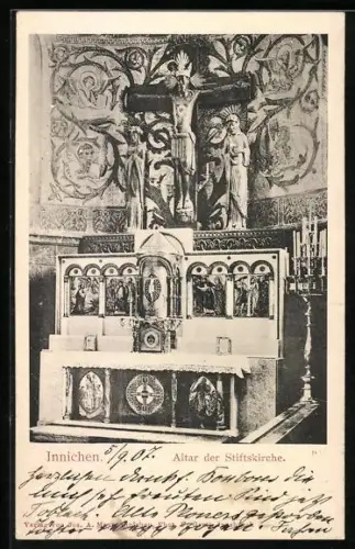 AK Innichen, Altar der Stiftskirche