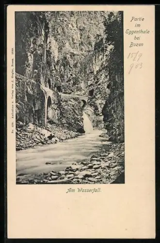 AK Bozen, Wasserfall im Eggenthale