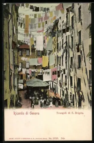 AK Ricordo di Genova, Truogoli di S. Brigida