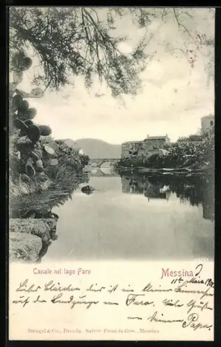 AK Messina, Canale nel lago Faro