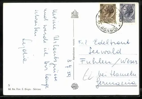 AK Selvino, Stazione climatica, Scorcio panoramico