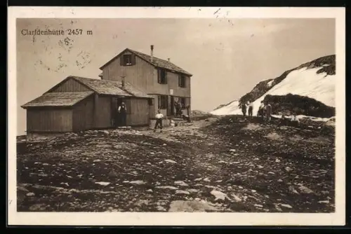 AK Claridenhütte, Berghütte am Claridenstock