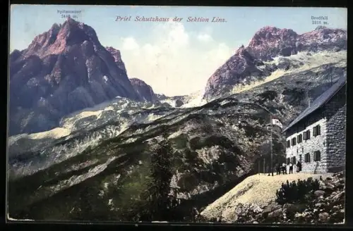 AK Prielschutzhaus der Sektion Linz des Österreichischen Touristen-Klubs