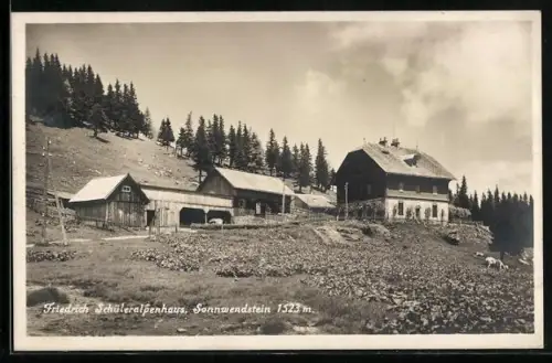 AK Friedrich Schüleralpenhaus, Berghütte am Sonnwendstein