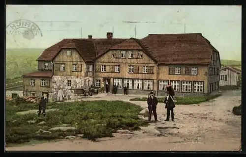 AK Riesenbaude, Berghütte im Riesengebirge